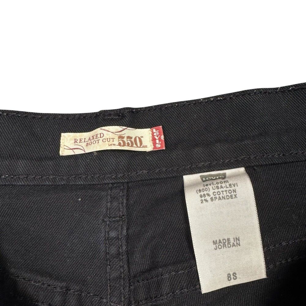 Vintage Levi's 550 Jeans Women's 8S Relaxed Fit Boot Cut Leg Red Tab Y2K Cowgirl - Picture 3 of 10